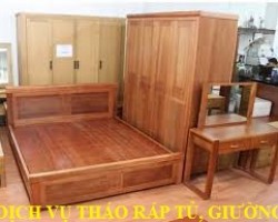 Tháo ráp đồ gỗ tủ, giường, bàn ghế tại nhà Đà Nẵng - 0905 756 836