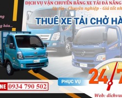 Xe tải chở hàng giá rẻ, uy tín tại Đà Nẵng