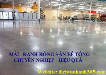 Đánh bóng sàn bê tông chuyên nghiệp tại Đà Nẵng